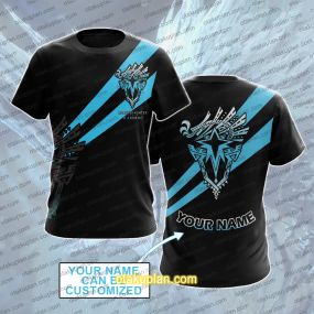 Monster Hunter World Iceborne Custom Name T-shirt