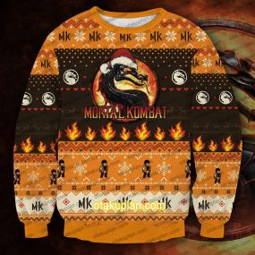 Mortal Kombat 1121 Christmas 3D Print Ugly Sweatshirt