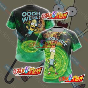 Mr.Poopybutthole Rick and Morty Unisex 3D T-shirt