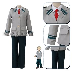 MHA Bakugou Katsuki School Uniform Cosplay Costume