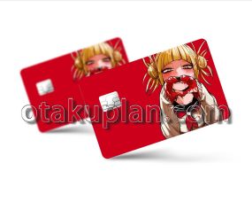 Anime Himiko Toga Red Credit Card Skin