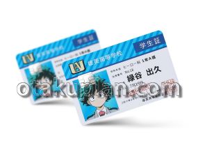 Anime Izuku Midoriya Deku License Credit Card Skin