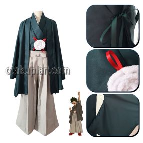 MHA Midoriya Izuku Deku Samurai Cosplay Costume
