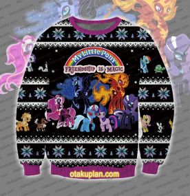 My Little Pony Friendship Is Magic Ugly Christmas Sweatshirt