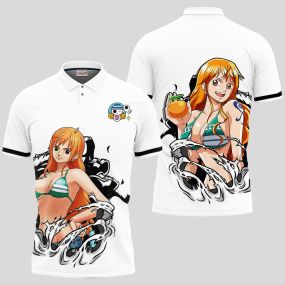 Nami One Piece Anime Polo Shirts