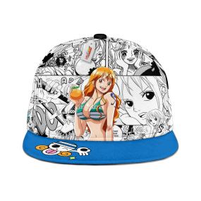 Nami One Piece Snapback Anime Hat