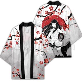 Anime Kimono Hinata Hyuga Kimono Custom Japan Style Clothes
