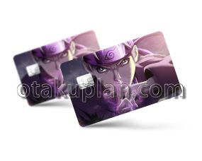 Anime Purple Credit Card Skin
