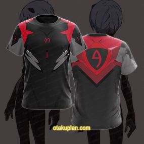 Neon Genesis Evangelion Ayanami Rei Cosplay T-Shirt