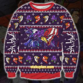 Neon Genesis Evangelion Christmas Sweatshirt