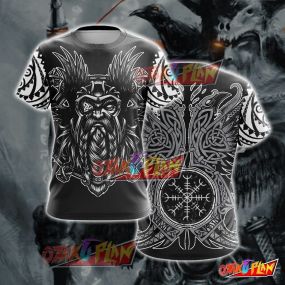 Odin Tattoo Cosplay T-shirt