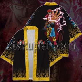 One Piece Eustass Kid Kimono Anime Cosplay Jacket