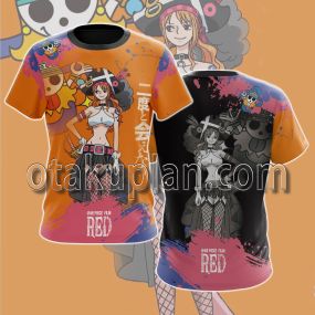 One Piece Film Red 2022 Movie Nami T-shirt