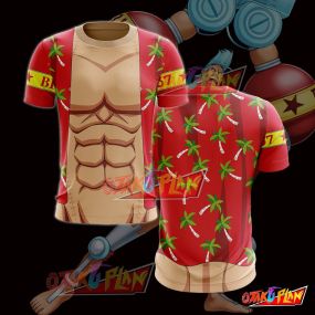 One Piece Franky Cosplay T-Shirt