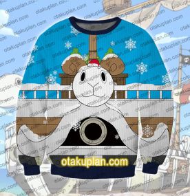 One Piece Going Merry 3D Print Ugly Christmas Sweatshirt