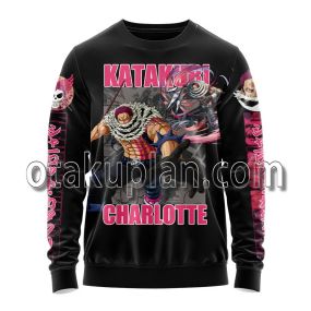 One Piece Katakuri Charlotte Pink Streetwear Sweatshirt