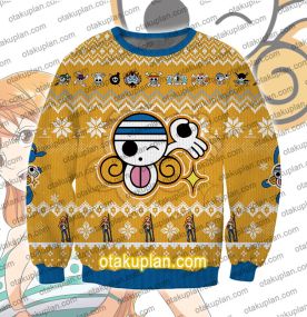 One Piece Nami 3D Print Ugly Christmas Sweatshirt
