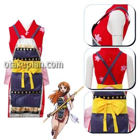 One Piece Nami Armor Suit Cosplay Costume