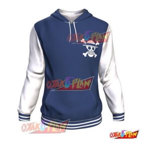 One Piece Strawhat All Over Print Pullover Hoodie
