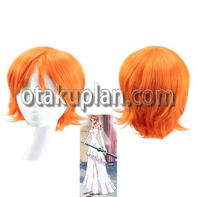 One Piece Thriller Bark Nami Wedding Dress Cosplay Wigs
