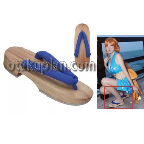 One Piece Wano Country Bathrobe Nami Cosplay Shoes