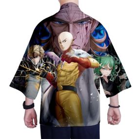 One Punch Man 3D Printing OPM Characters Anime Cosplay Costume Japanese Kimono
