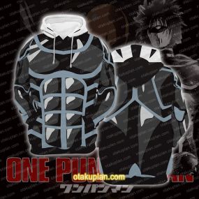 One Punch Man Driving Knight Cosplay Hoodie