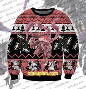 One Punch Man Speed-O'-Sound Sonic 3D Print Ugly Christmas Sweatshirt