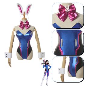 Overwatch D.Va Bunny Girl Suit Cosplay Costume
