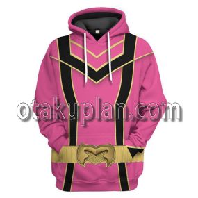 Pink Power Rangers Mystic Force T-Shirt Hoodie