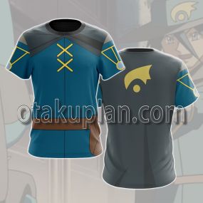 Pocket Monster Lucario and the Mystery of Mew Sir Aaron Cosplay T-shirt