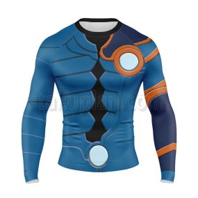 Pokemon Colosseum Wes Long Sleeve Compression Shirt