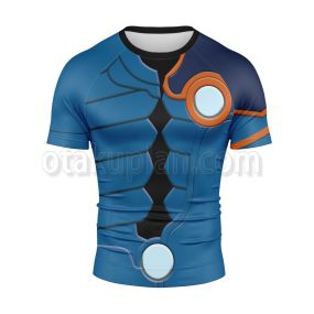 Pokemon Colosseum Wes Short Sleeve Compression Shirt