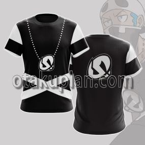 Pocket Monster Sun and Moon Team Skull Grunts Cosplay T-shirt