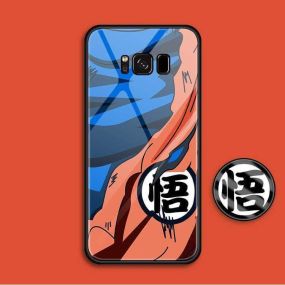 PopSockets Goku Piccolo Tempered Glass iPhone Case