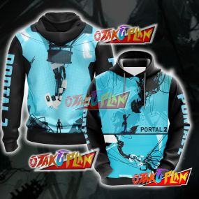 Portal 2 New Collection Unisex 3D Hoodie
