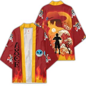 Portgas Ace One Piece Otaku Anime Kimono