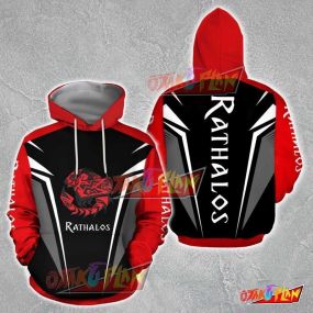 Rathalos All Over Print Pullover Hoodie