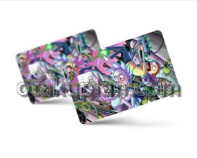 Rick and Morty Fam Credit Card Skin