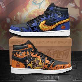 Sabo and Portgas Ace One Piece Anime Sneakers Shoes