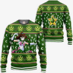 Sailor Jupiter Ugly Christmas Sweatshirt Sailor Moon Hoodie