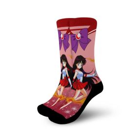 Sailor Mars Sailor Moon Anime Cosplay Custom Socks