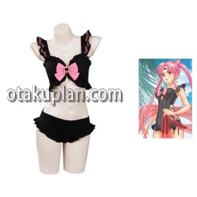 Sailor Moon Chibiusa Black Swimsuit Cosplay Costume