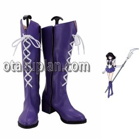 Sailor Moon Sailor Saturn Purple Outfits Cosplay Shoes
