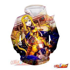 Sword Art Online Alicization Strong and Powerful Integrity Knight Alice Hoodie SAO218