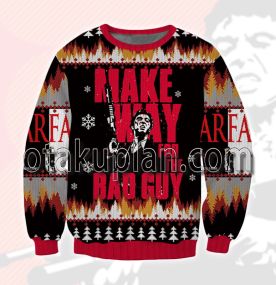 Scarface 3d Printed Ugly Christmas Sweatshirt
