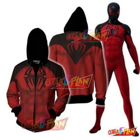 Scarlet Spider Midnighter Zip Up Hoodie Jacket