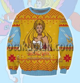 She Ra Logo 3D Printed Ugly Christmas Sweatshirt