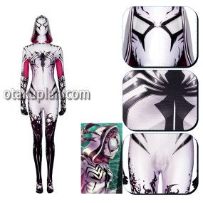 Spider Gwen Stacy Jumpsuit Cosplay Costume