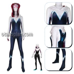 Spider Gwen Stacy Spiderverse One-piece Tights Cosplay Costume